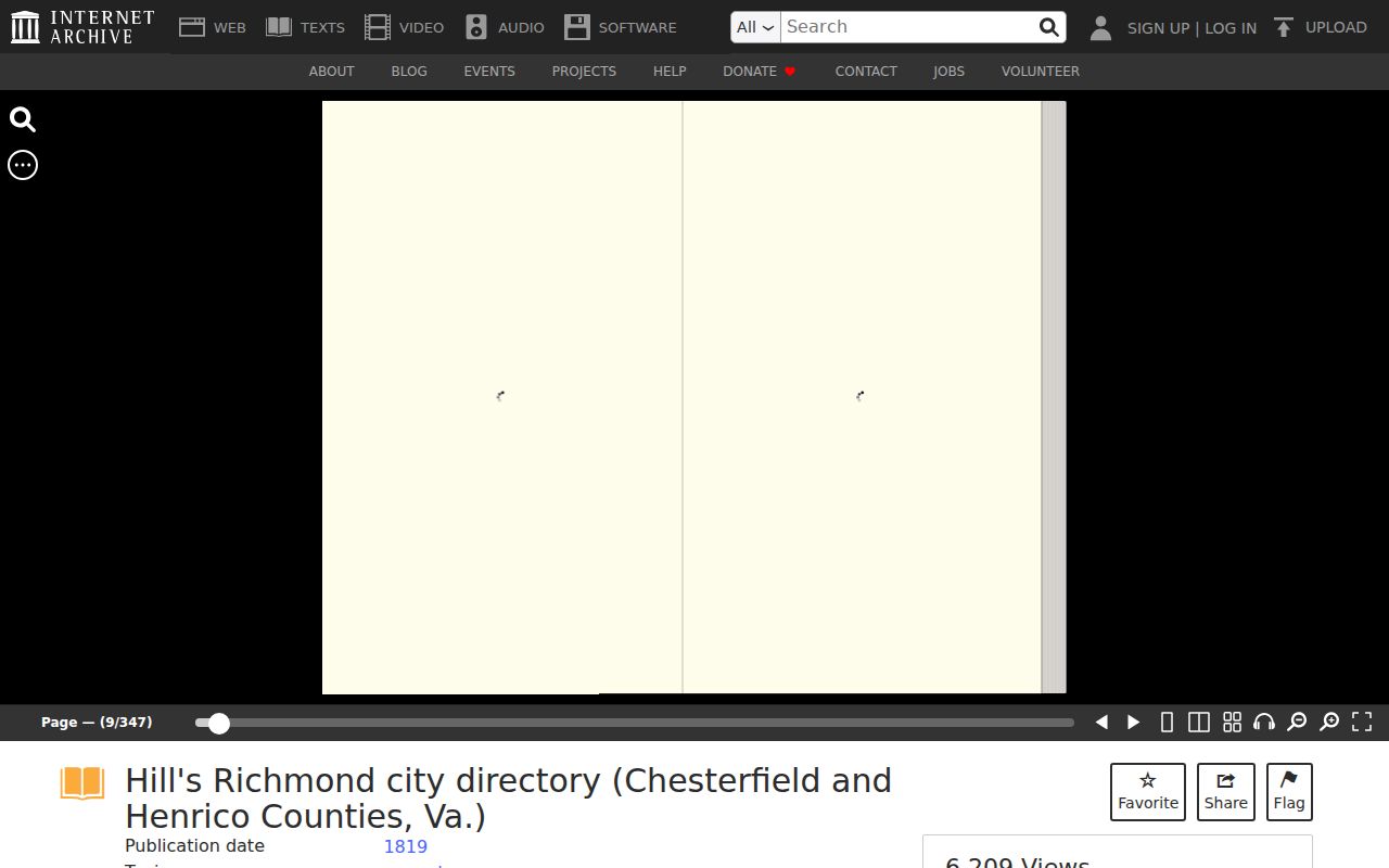 Meadowbrook city directory research using a digitized Hill's Richmond directory