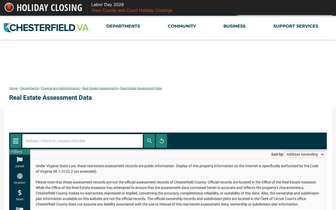 Meadowbrook residents directory assessment search at Chesterfield READ